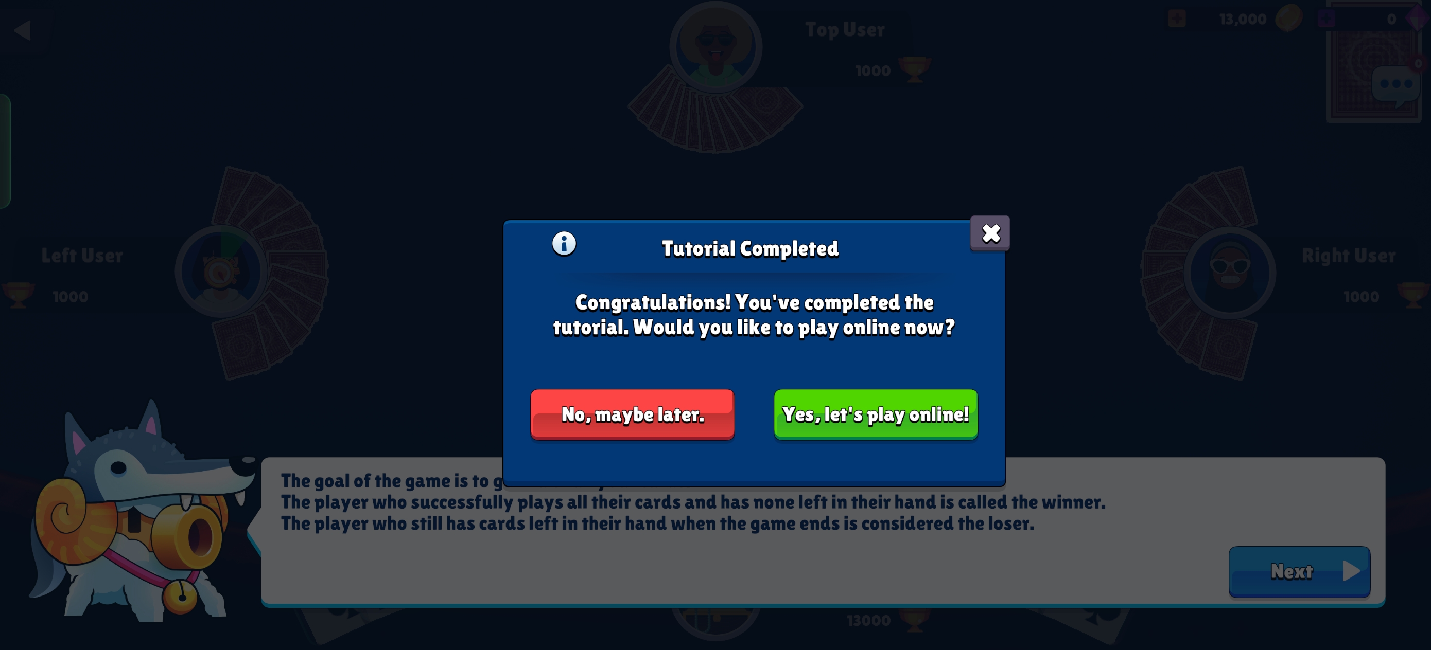 Online card game imag13