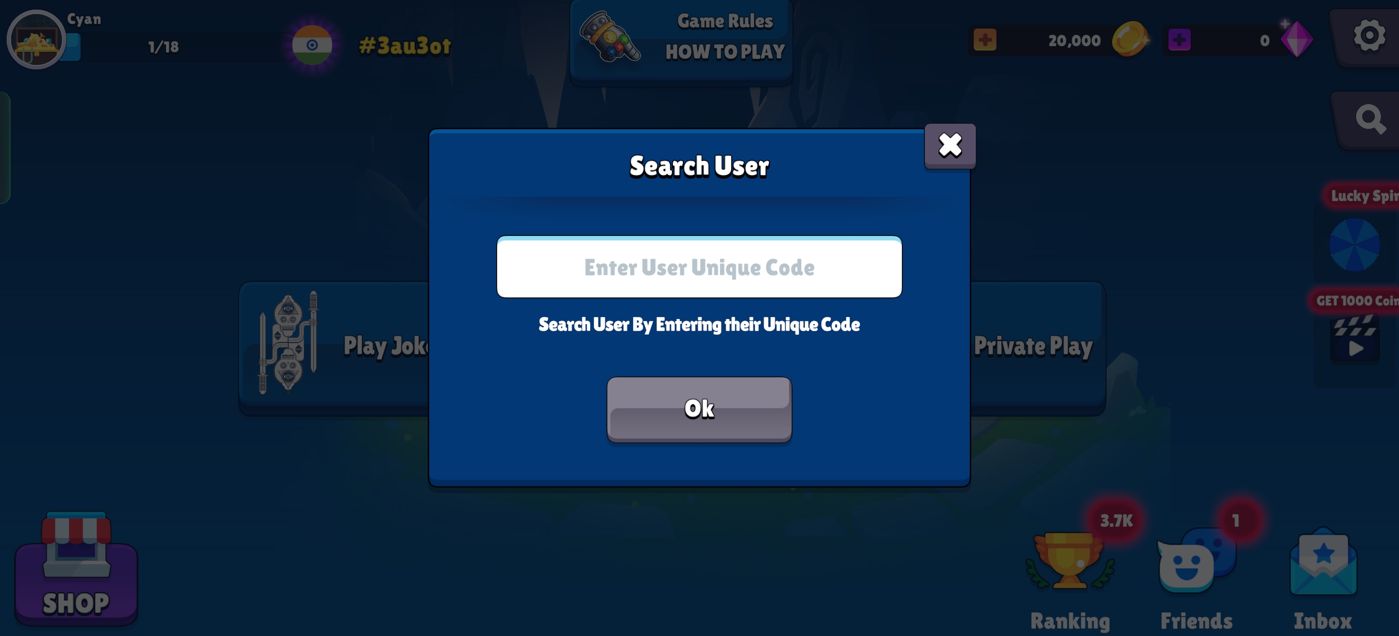 Online card game imag15