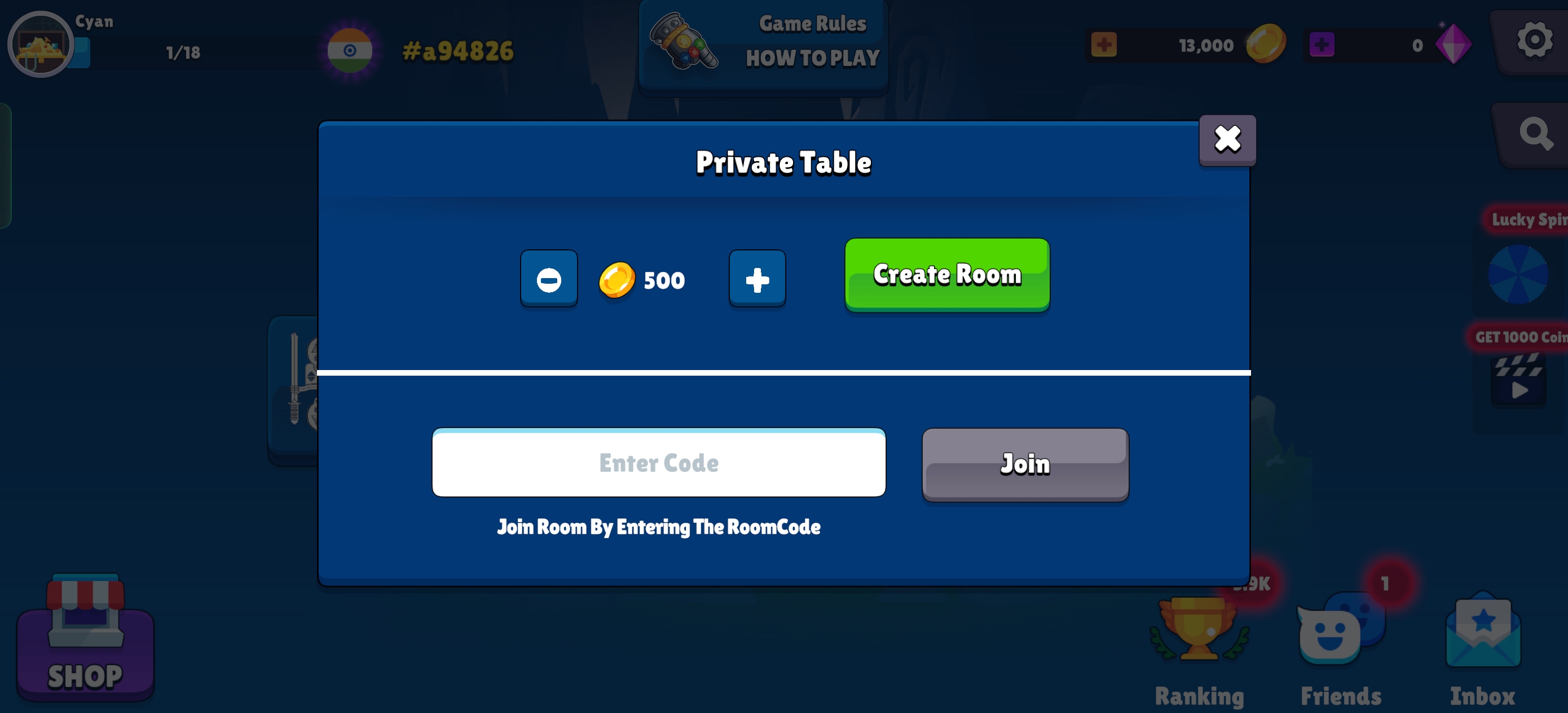 Online card game imag4